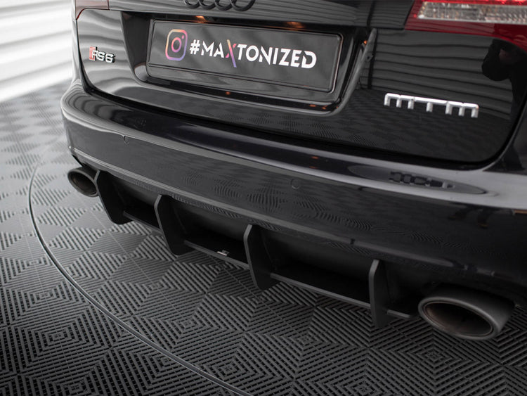 Street PRO Rear Diffuser Audi RS6 Avant C6 - Wayside Performance 