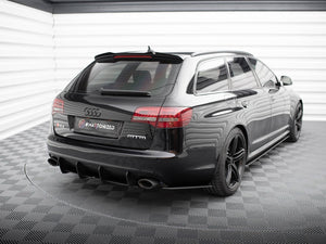 Street Pro Rear Side Splitters Audi RS6 Avant C6 - Wayside Performance 