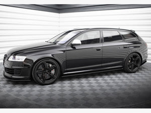 Street PRO Side Skirts Diffusers Audi RS6 Avant C6 - Wayside Performance 