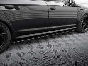 Street PRO Side Skirts Diffusers Audi RS6 Avant C6 - Wayside Performance 