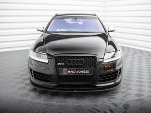 Street PRO Front Splitter Audi RS6 Avant C6 - Wayside Performance 