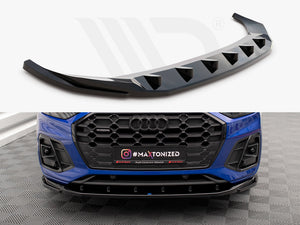 Front Splitter V.2 Audi SQ5 / Q5 S-Line SUV / Sportback Mk2 Facelift - Wayside Performance 