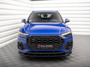 Front Splitter V.2 Audi SQ5 / Q5 S-Line SUV / Sportback Mk2 Facelift - Wayside Performance 