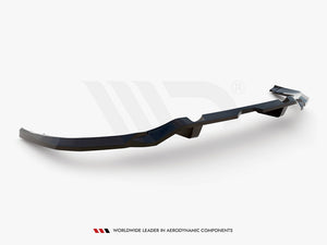 Central Rear Splitter (Vertical Bars) Audi SQ5 Sportback Mk2 Facelift - Wayside Performance 