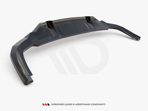 Central Rear Splitter (Vertical Bars) Audi SQ5 Sportback Mk2 Facelift - Wayside Performance 