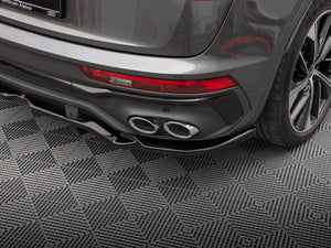 Central Rear Splitter (Vertical Bars) Audi SQ5 Sportback Mk2 Facelift - Wayside Performance 