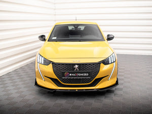 Front Splitter V.1 + Flaps Peugeot 208 GT Mk2 - Wayside Performance 