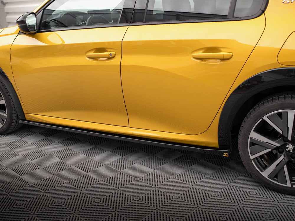 Side Skirts Diffusers Peugeot 208 GT Mk2 - Wayside Performance 