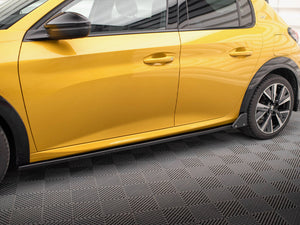 Side Skirts Diffusers + Flaps Peugeot 208 GT Mk2 - Wayside Performance 