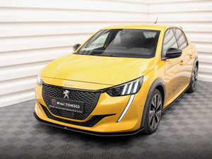 Street PRO Front Splitter Peugeot 208 GT Mk2 - Wayside Performance 