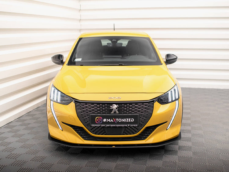 Street PRO Front Splitter Peugeot 208 GT Mk2 - Wayside Performance 