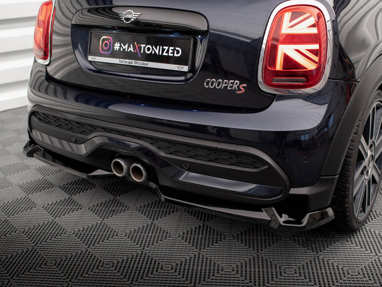 Central Rear Splitter Mini Cooper S F56 Facelift - Wayside Performance 