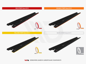 Side Skirts Diffusers V.1 Skoda Octavia Mk4 - Wayside Performance 