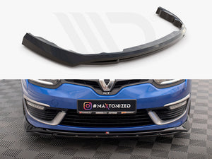 Front Splitter Renault Megane GT Line Grandtour Mk3 Facelift - Wayside Performance 