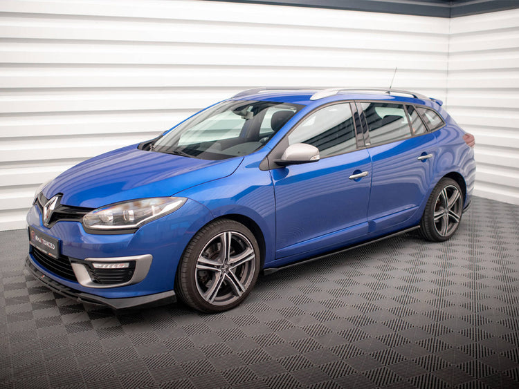 Side Skirts Diffusers Renault Megane GT Line Grandtour Mk3 Facelift - Wayside Performance 