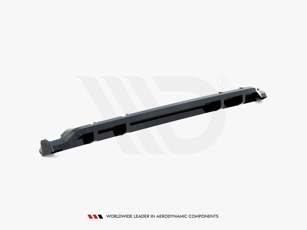 Central Rear Splitter (Vertical Bars) V.1 BMW M340i G20 / G21 Facelift - Wayside Performance 