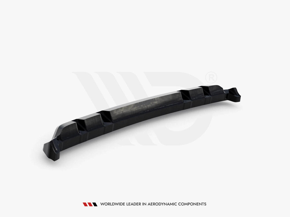 Central Rear Splitter (Vertical Bars) V.1 BMW M340i G20 / G21 Facelift - Wayside Performance 