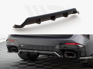 Central Rear Splitter (Vertical Bars) BMW X3 M-Pack G01 Facelift - Wayside Performance 