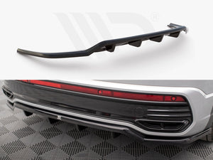 Central Rear Splitter (Vertical Bars) VW Taigo R-Line Mk1 - Wayside Performance 