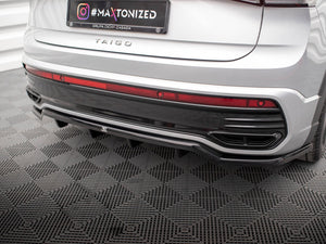 Central Rear Splitter (Vertical Bars) VW Taigo R-Line Mk1 - Wayside Performance 
