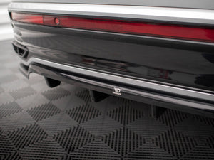 Central Rear Splitter (Vertical Bars) VW Taigo R-Line Mk1 - Wayside Performance 