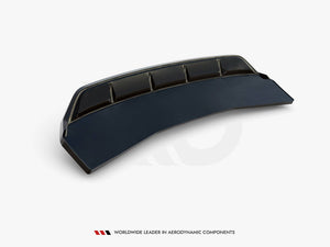 Central Rear Splitter (Vertical Bars) Audi A4 Competition B9 - Wayside Performance 