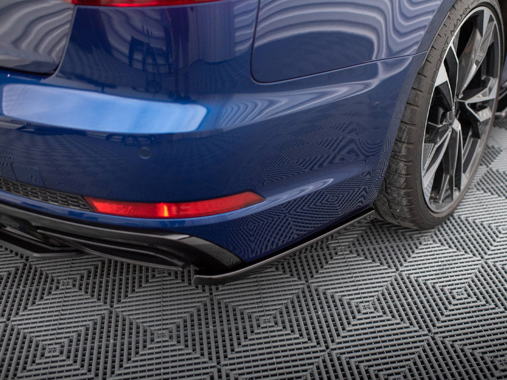 Rear Side Splitters Audi A4 Competition B9 - Wayside Performance 