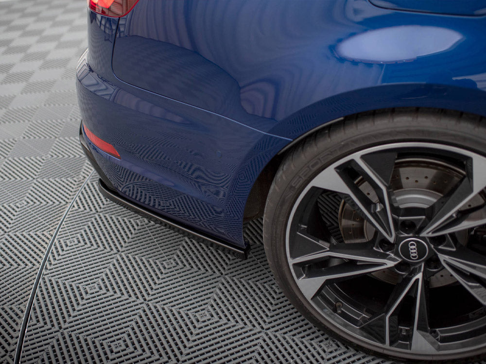 Rear Side Splitters Audi A4 Competition B9 - Wayside Performance 