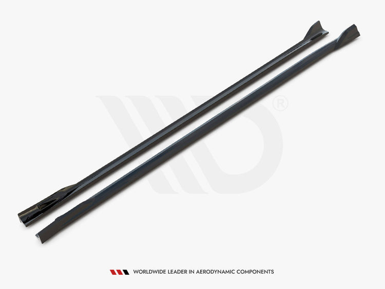 Side Skirts Diffusers V.2 BMW X4 M-Pack G02 - Wayside Performance 