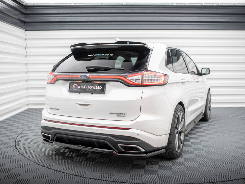 Central Rear Splitter (Vertical Bars) Ford Edge Sport Mk2 - Wayside Performance 