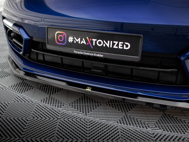 Front Splitter V.1 Porsche Panamera E-Hybrid 971 Facelift - Wayside Performance 