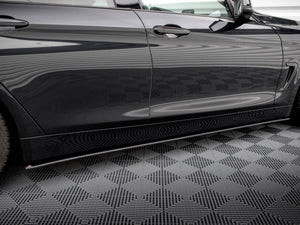 Street PRO Side Skirts Diffusers BMW 4 Gran Coupe F36 - Wayside Performance 