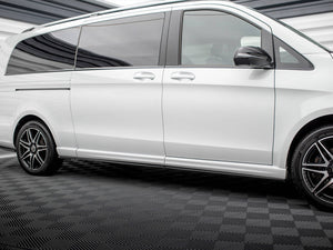 Side Skirts Diffusers Mercedes V-Class Extra Long AMG-Line W447 Facelift - Wayside Performance 