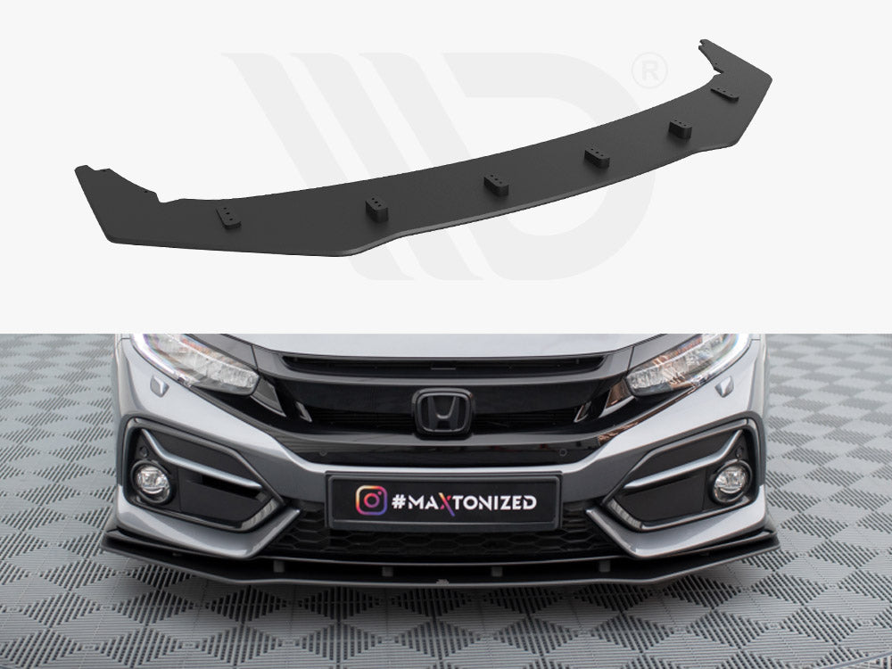 Street PRO Front Splitter Honda Civic Sport Mk 10 - Wayside Performance 