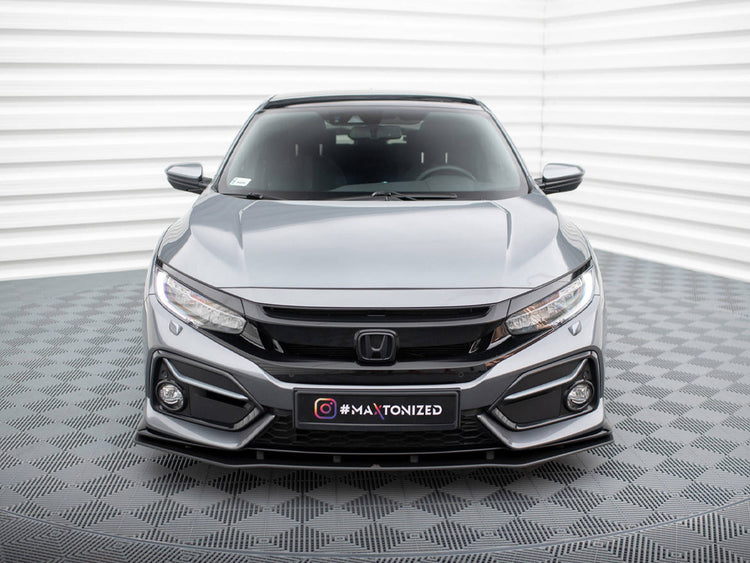 Street PRO Front Splitter Honda Civic Sport Mk 10 - Wayside Performance 