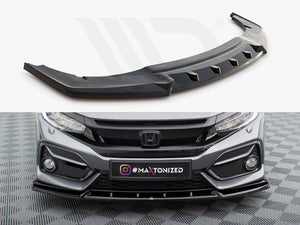 Front Splitter Honda Civic Sport Mk 10 - Wayside Performance 