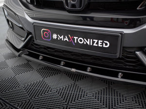 Front Splitter Honda Civic Sport Mk 10 - Wayside Performance 