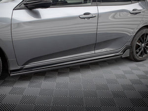 Side Skirts Diffusers + Flaps Honda Civic Sport Mk 10 - Wayside Performance 