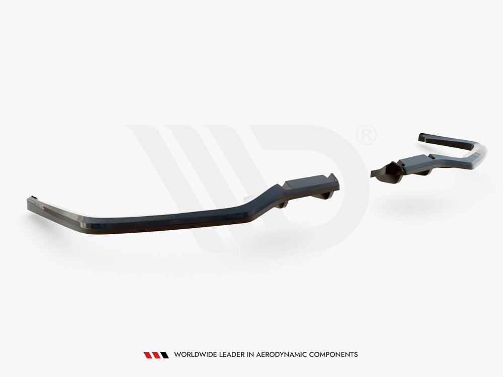 Central Rear Splitter (Vertical Bars) Honda Civic Sport Mk 10 - Wayside Performance 