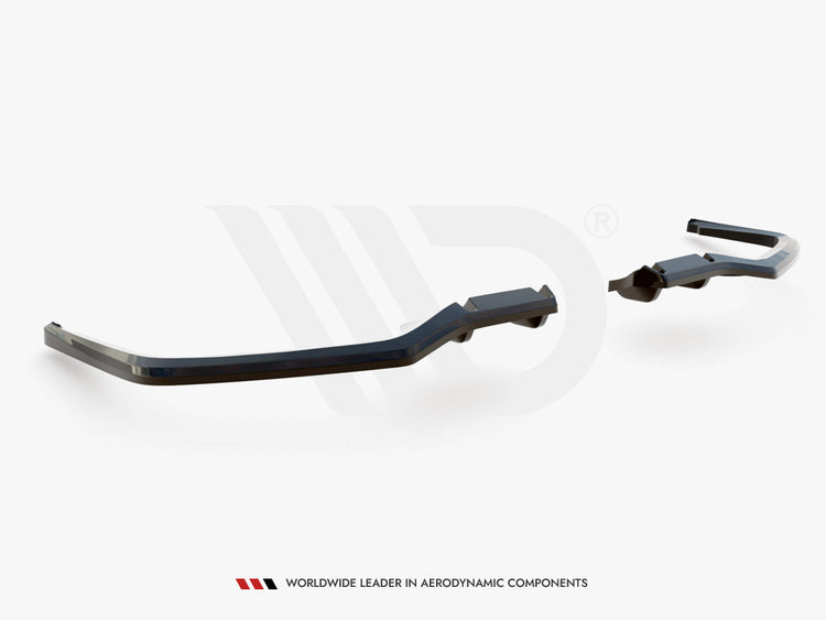 Central Rear Splitter (Vertical Bars) Honda Civic Sport Mk 10 - Wayside Performance 