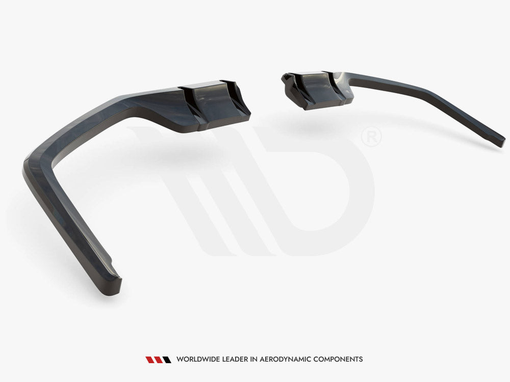 Central Rear Splitter (Vertical Bars) Honda Civic Sport Mk 10 - Wayside Performance 