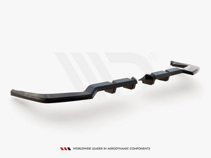 Central Rear Splitter (Vertical Bars) V.1 Honda Civic Type-R Mk 11 - Wayside Performance 