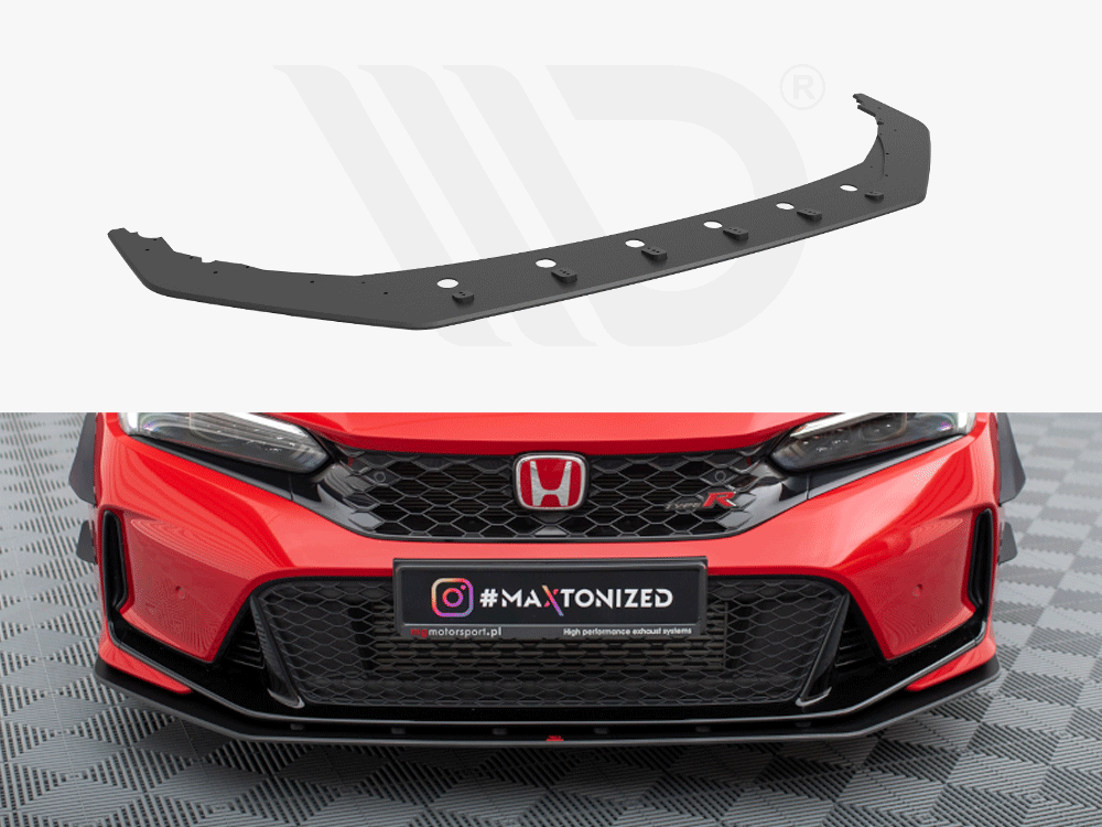 Street PRO Front Splitter Honda Civic Type-R Mk 11 - Wayside Performance 