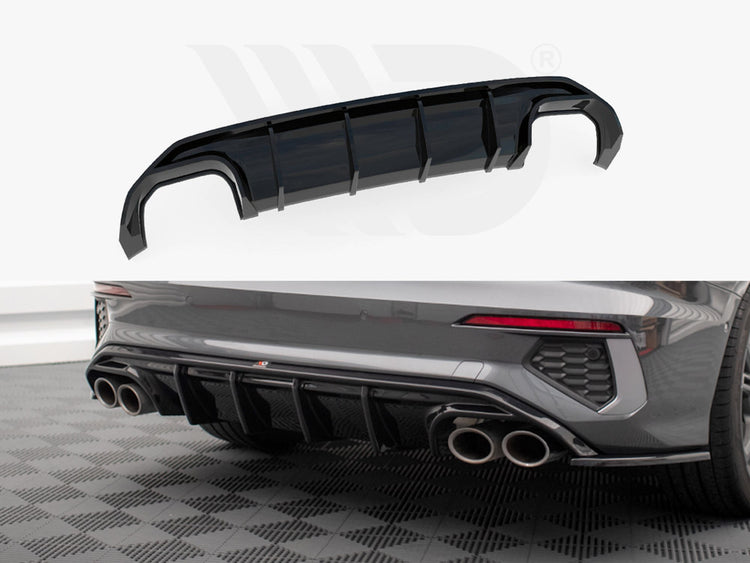 Rear Valance Audi S3 Sedan 8Y - Wayside Performance 