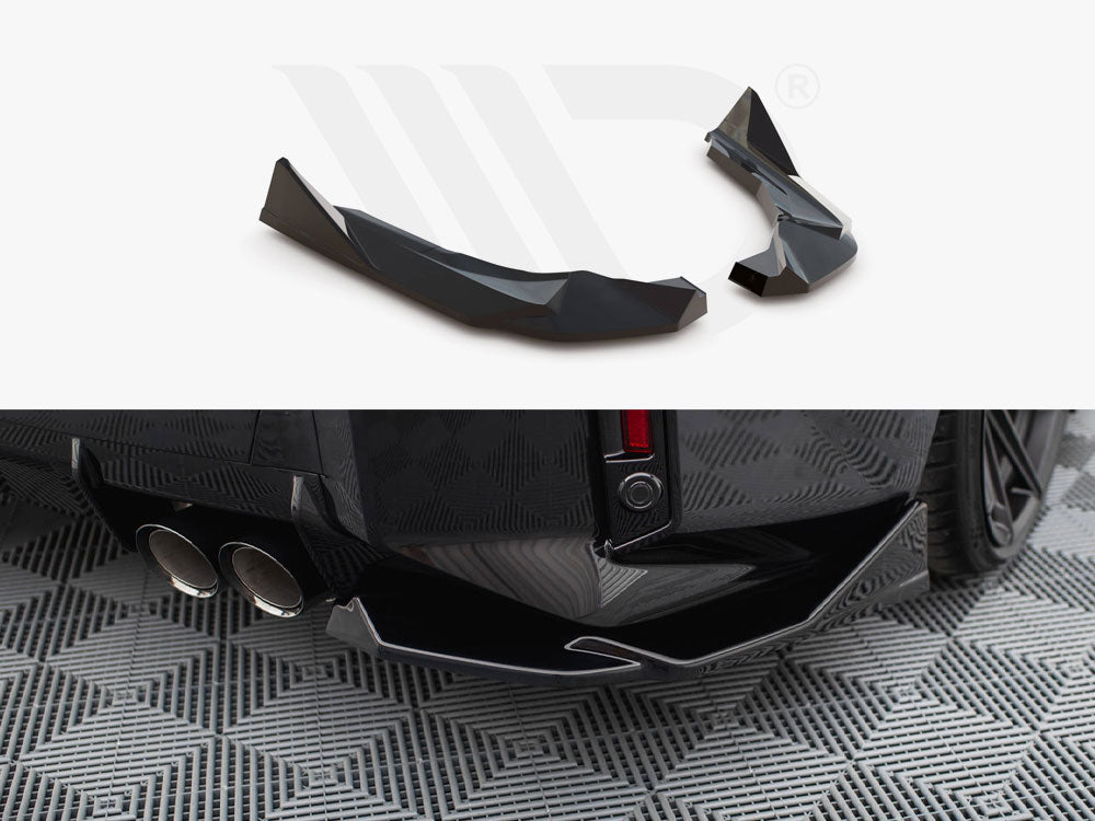 Rear Side Splitters V.2 BMW M2 G87 - Wayside Performance 