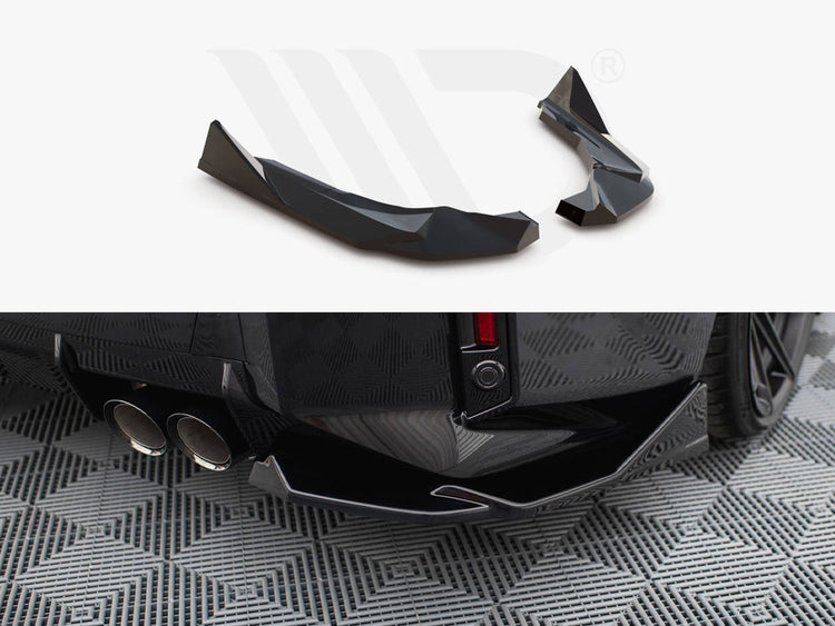 Rear Side Splitters V.2 BMW M2 G87 - Wayside Performance 