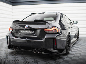 Rear Side Splitters V.2 BMW M2 G87 - Wayside Performance 