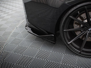 Rear Side Splitters V.2 BMW M2 G87 - Wayside Performance 