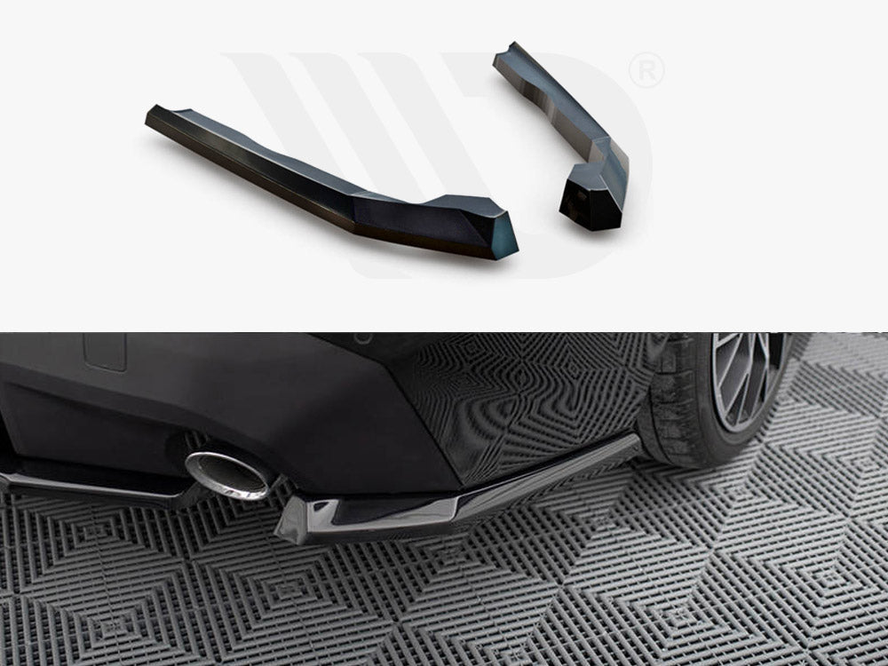 Rear Side Splitters V.1 BMW 2 Coupe G42 - Wayside Performance 
