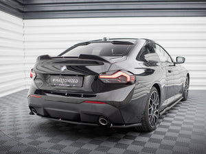 Rear Side Splitters V.1 BMW 2 Coupe G42 - Wayside Performance 